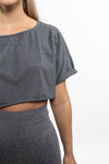 LUNA ACTIVE TOP DARK GREY