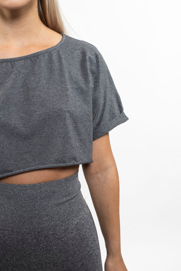 LUNA ACTIVE TOP DARK GREY