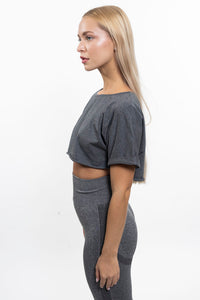 LUNA ACTIVE TOP DARK GREY