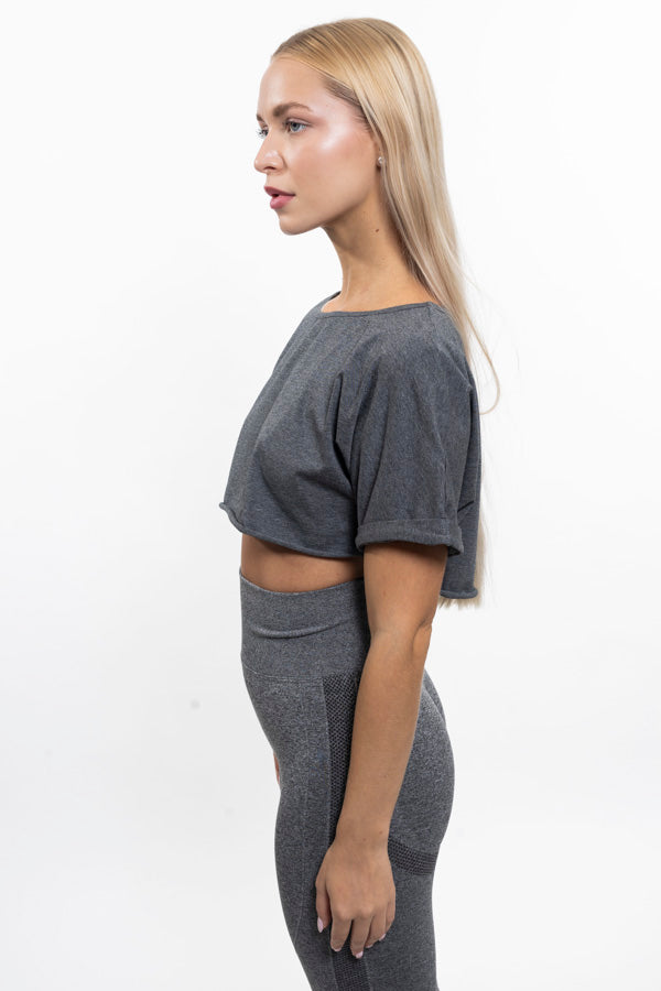 LUNA ACTIVE TOP DARK GREY