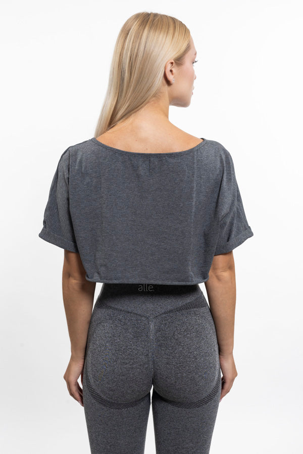 LUNA ACTIVE TOP DARK GREY