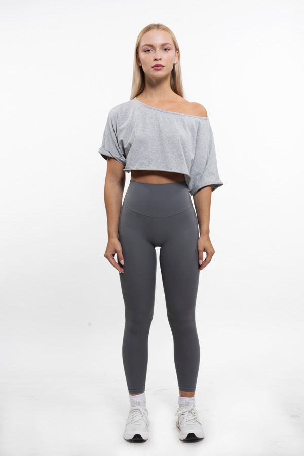 LUNA ACTIVE TOP LIGHT GREY
