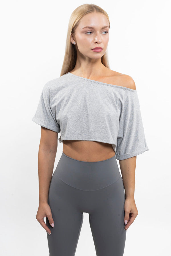 LUNA ACTIVE TOP LIGHT GREY