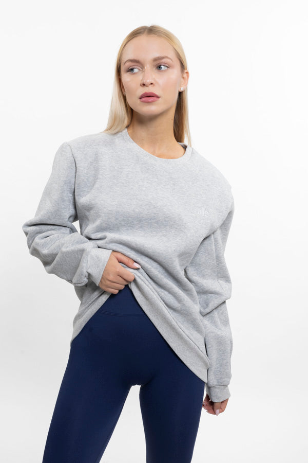 AURA SWEATSHIRT LIGHT GREY